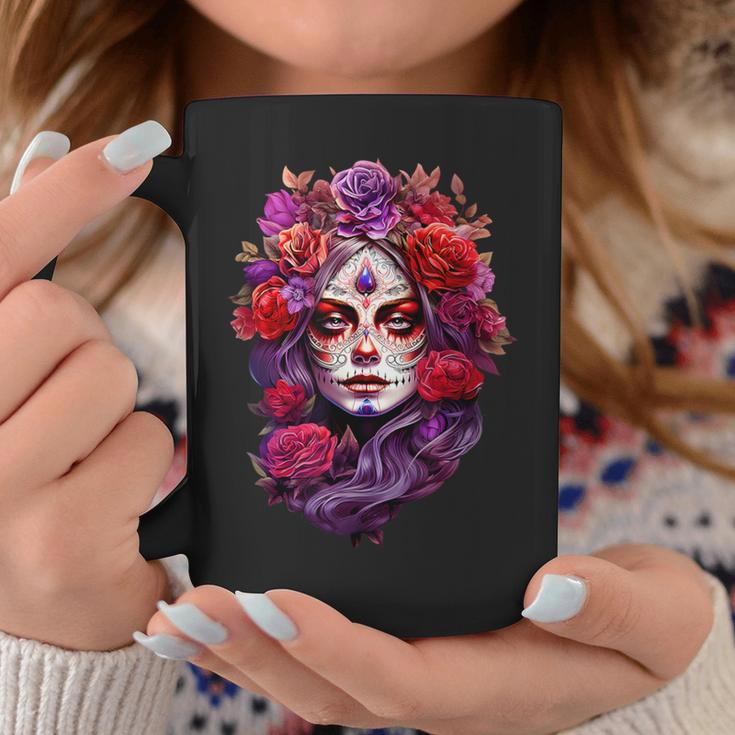 La Catrina Cool Dia De Muertos Day Of The Dead Tassen Lustige Geschenke