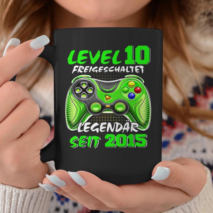 Level 10 Birthday Boy Gamer 2015 10Th Birthday Tassen Lustige Geschenke