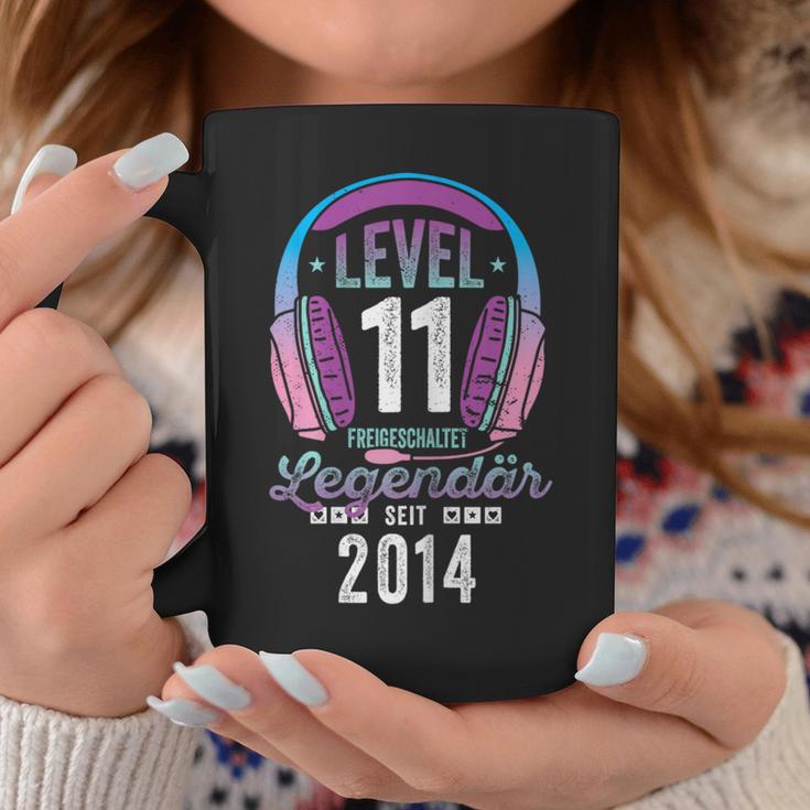 Level 11 Jahre Mädchen Geburtstag Gamer Girl Zockerin 2014 Tassen Lustige Geschenke