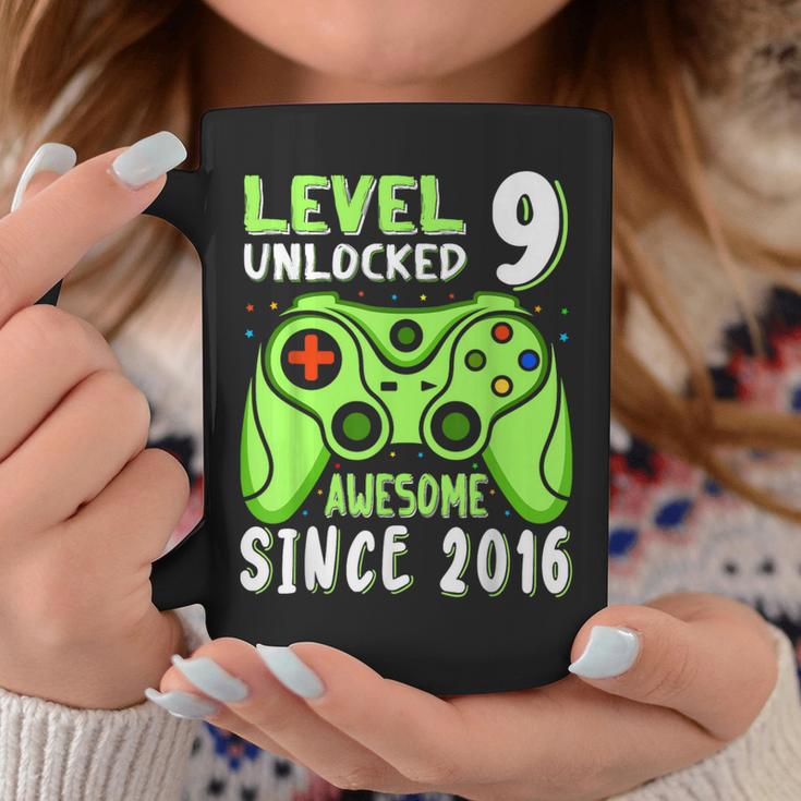 Level 9 Unlocked Awesome 2016Ideospiel 9Th Birthday Boy Tassen Lustige Geschenke