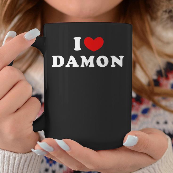 I Love Damon Tassen Lustige Geschenke