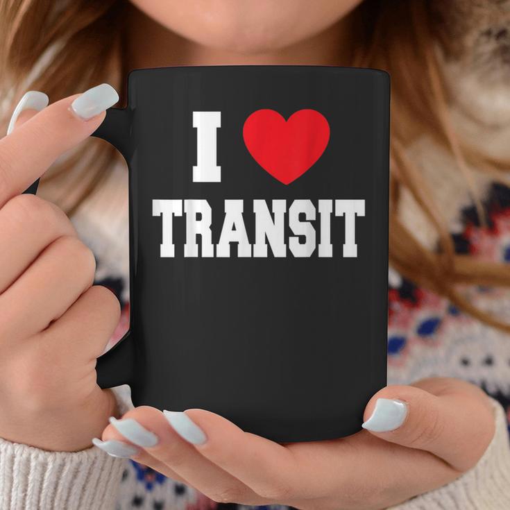 I Love Transit Tassen Lustige Geschenke