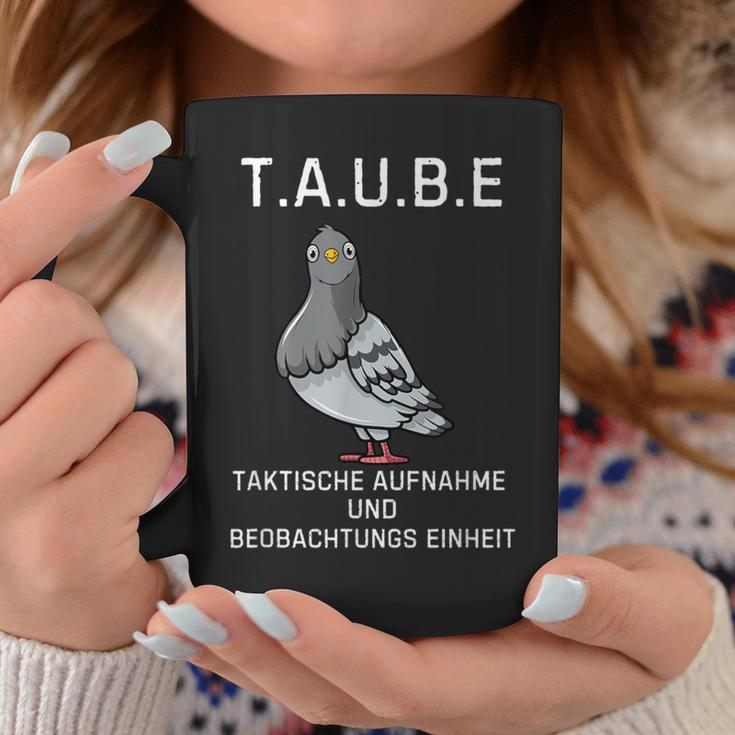 Lustiges Tauben Überwachungs- Deutsches Meme Tassen Lustige Geschenke