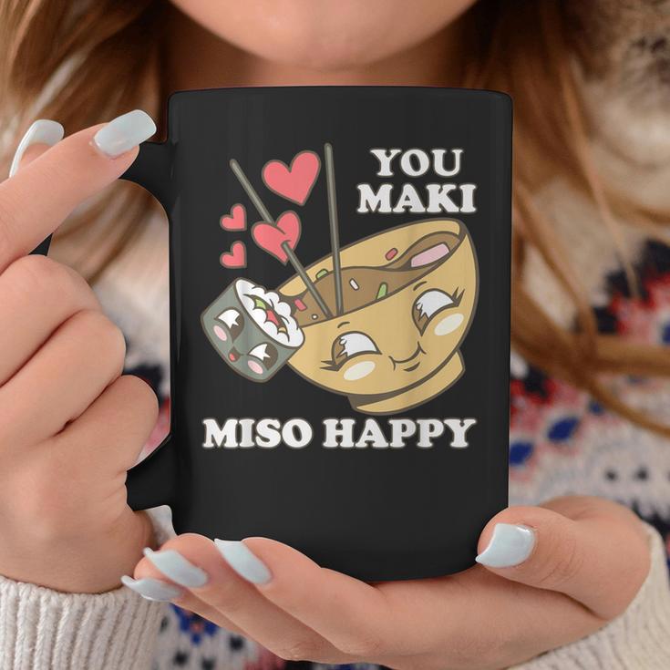 You Maki Miso Happy Sushi Kawaii Japan Tassen Lustige Geschenke