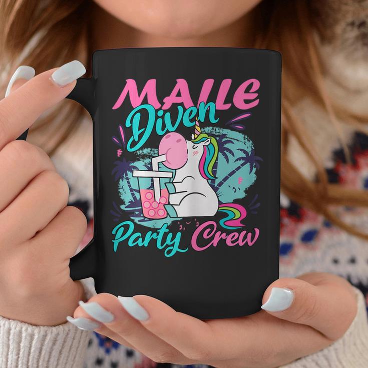 Malle Diven Party Crew Saufen Tassen Lustige Geschenke