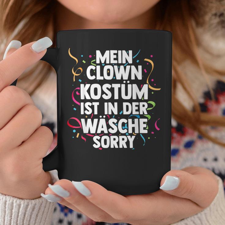 Mein Clown Kostüm Ist In Der Wäsche Carnival Tassen Lustige Geschenke