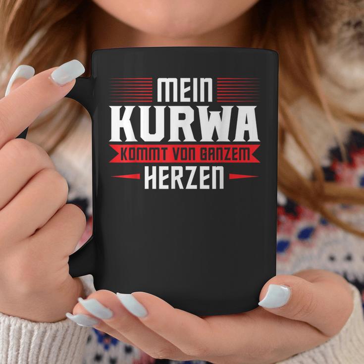 Mein Kurwa Kommton Ganzem Herz Polen Kurwa Tassen Lustige Geschenke