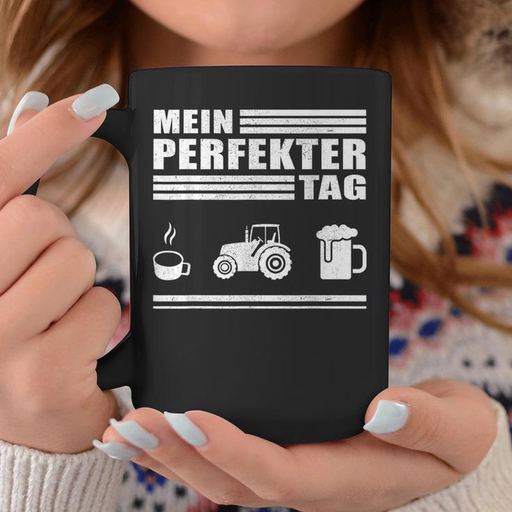 Mein Perfekt Tag Farmer Tassen Lustige Geschenke