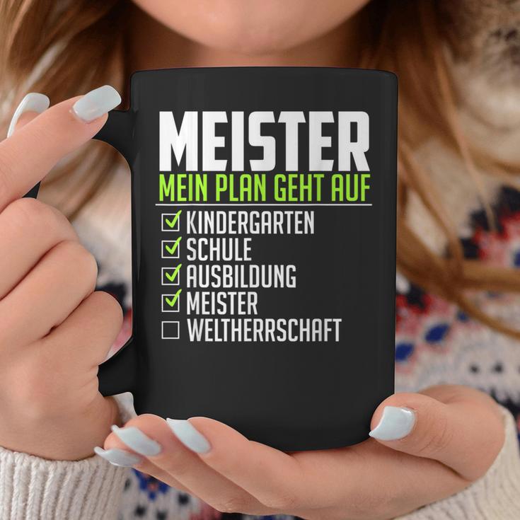 Meister Saying World Therrschaft Graduation Meister Tassen Lustige Geschenke