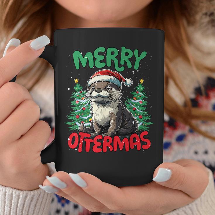 Merry Ottermas Otter Christmas Tassen Lustige Geschenke