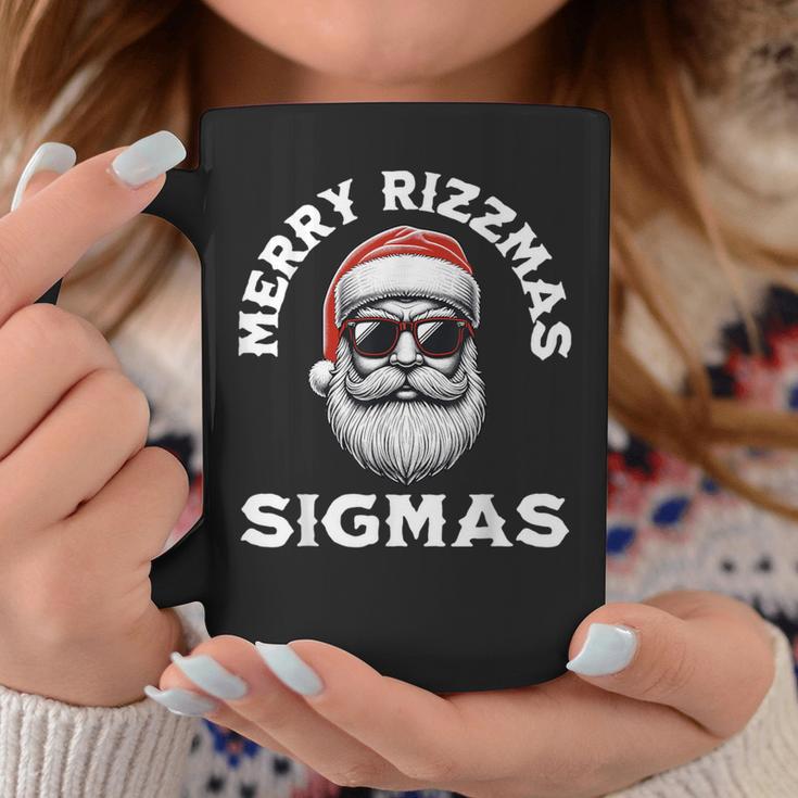 Merry Rizzmas Sigmas Rizz Christmas Santa N Gen Alpha Tassen Lustige Geschenke