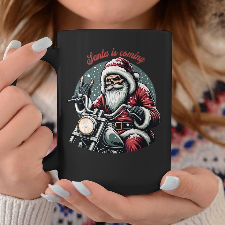 Motorcycle Santa Claus Biker Christmas & Women Tassen Lustige Geschenke