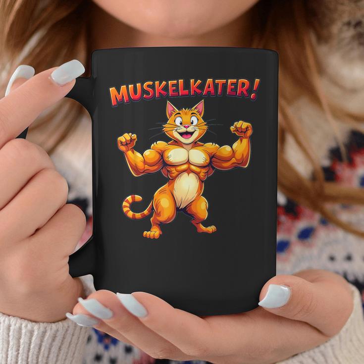 Muscle Soreness Cat Fitness With Cat Motif Tassen Lustige Geschenke