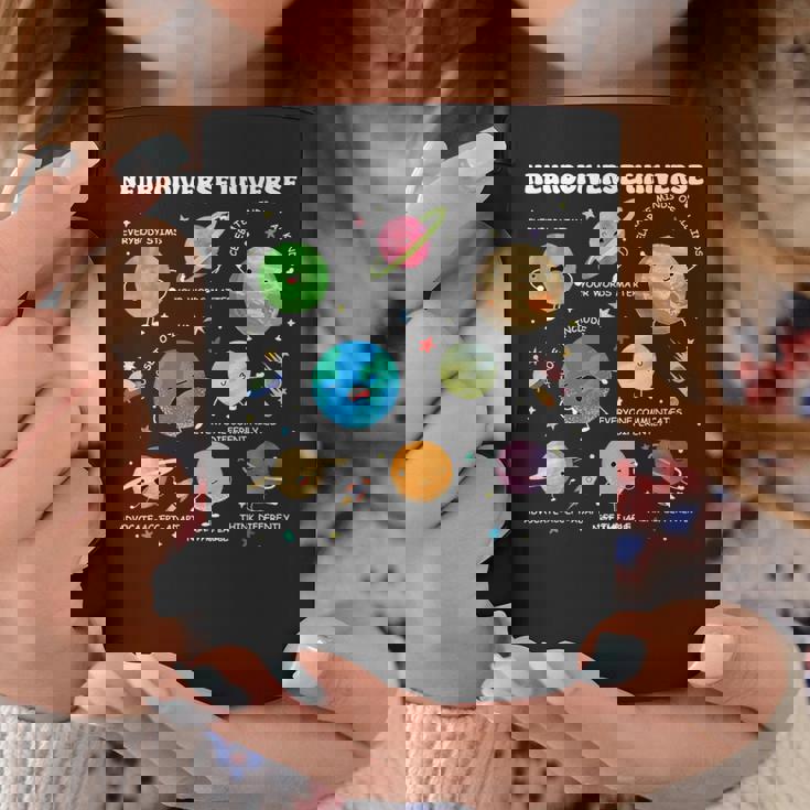 Neurodiverse Universe Planet Autism Awareness Support Squad Coffee Mug Unique Gifts