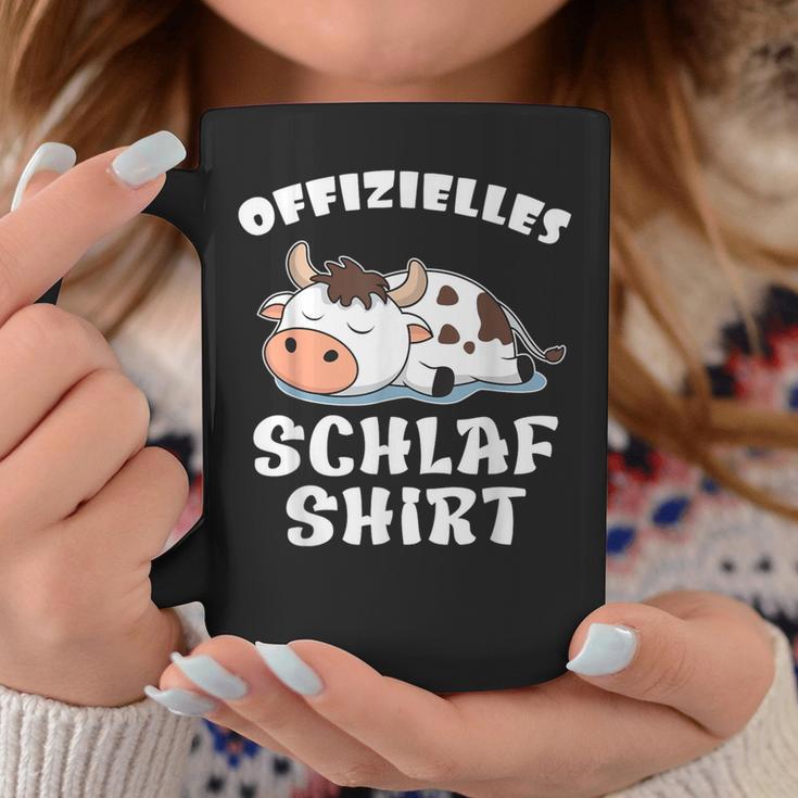 Official Sleep Cow Cows Farmers Children's Tassen Lustige Geschenke