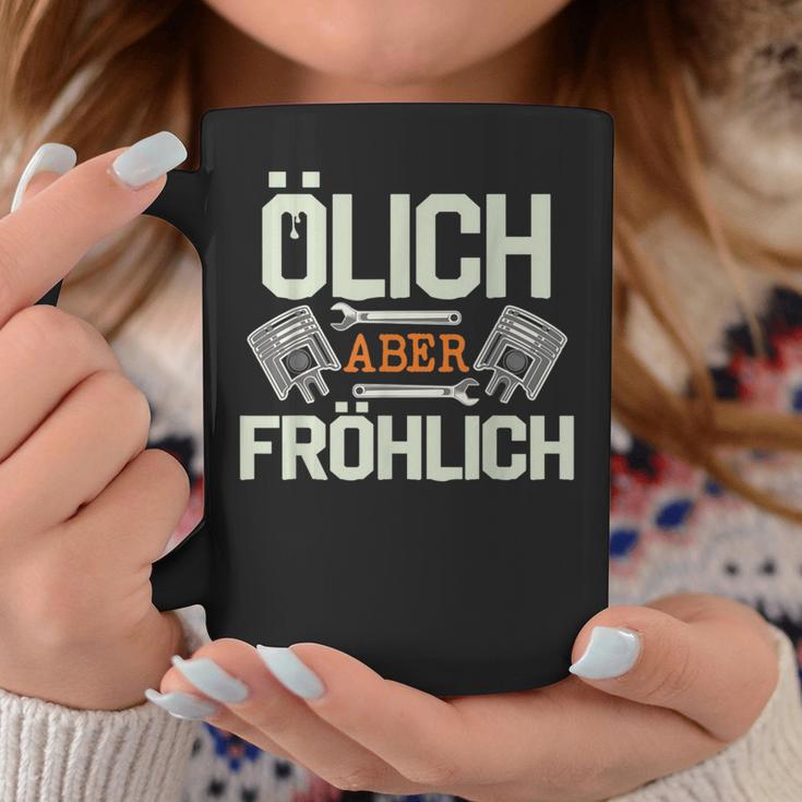 Olich Aber Fröhlich Oil Mechanic Car Screwdriver Tassen Lustige Geschenke