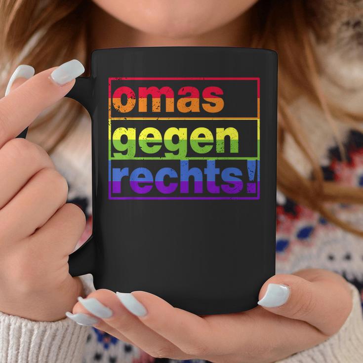 Omas Gegen Rechts I Anti Rassisum I Für Tolleranz Tassen Lustige Geschenke