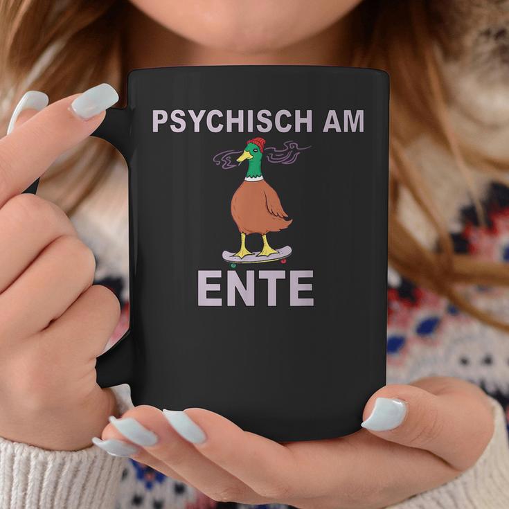 Psychisch Am Ende Psychisch Am Ente Meme Tassen Lustige Geschenke