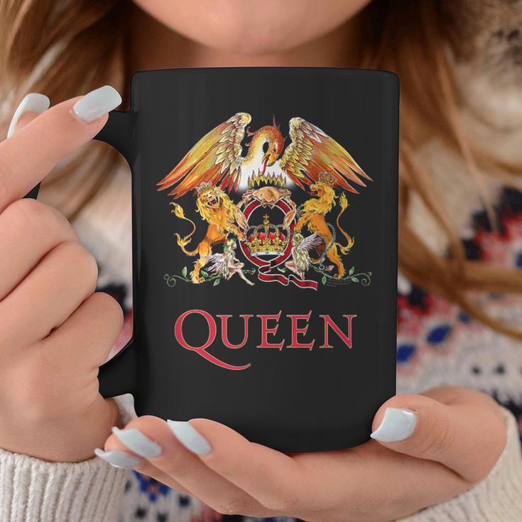 Queen Rock Music Band Logo By Rock Off Tassen Lustige Geschenke