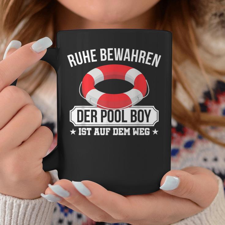 Quiet Keep The Pool Boy Lifeguard Pool Boy Tassen Lustige Geschenke