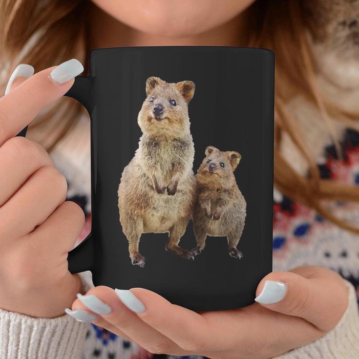 Quokka Australian Quokka With Baby Tassen Lustige Geschenke