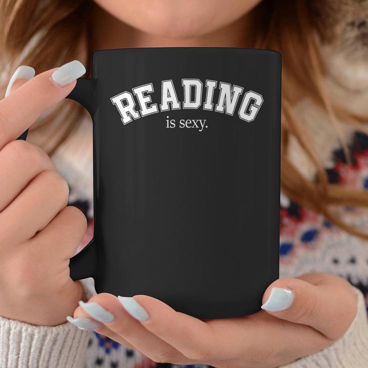 Reading Is Sexy Libros Ratón Biblioteca Lectura Leer Libros Taza de café Regalos divertidos