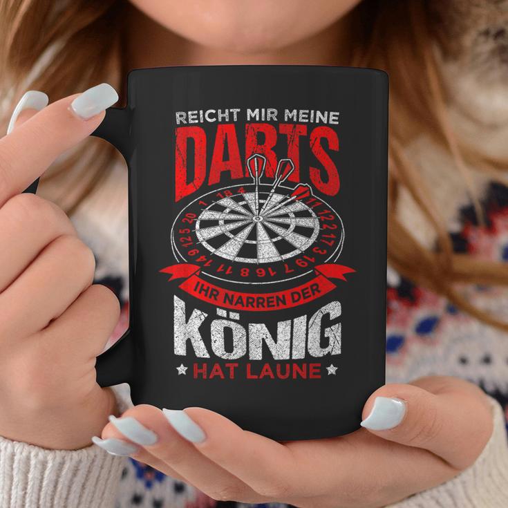 Reicht Mir Meine Darts Der König Hat Laune Dart Tassen Lustige Geschenke