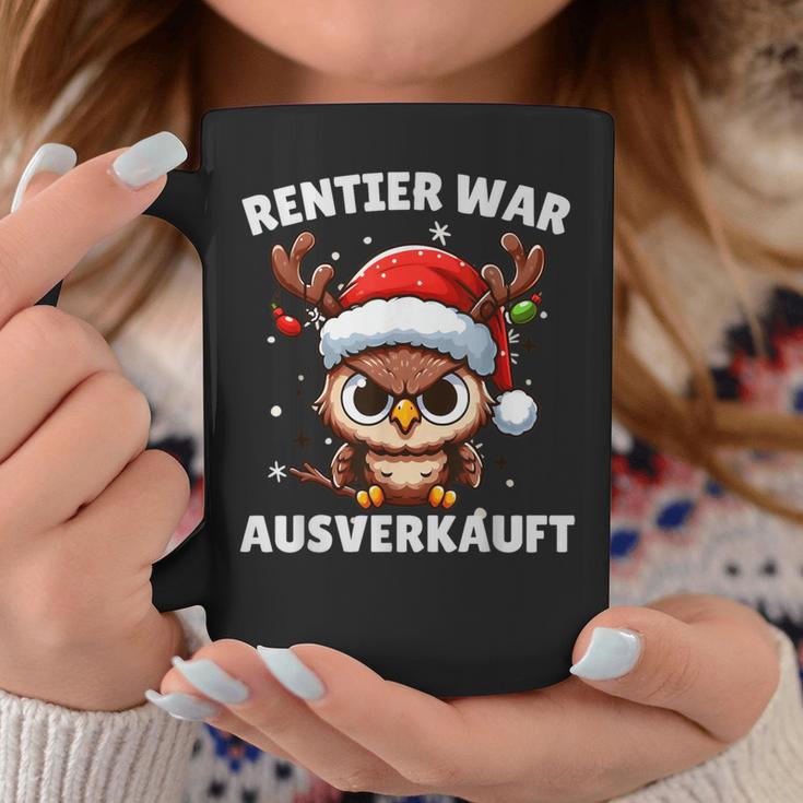 Reindeer Sold Out Christmas Owl Tassen Lustige Geschenke