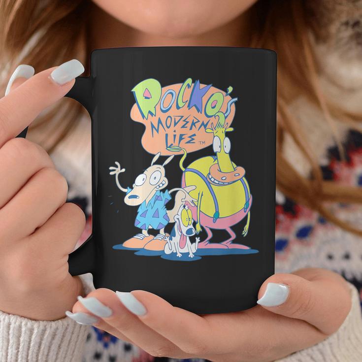 Rocko's Modern Life Group Shot Best Friends Classic Logo Tassen Lustige Geschenke