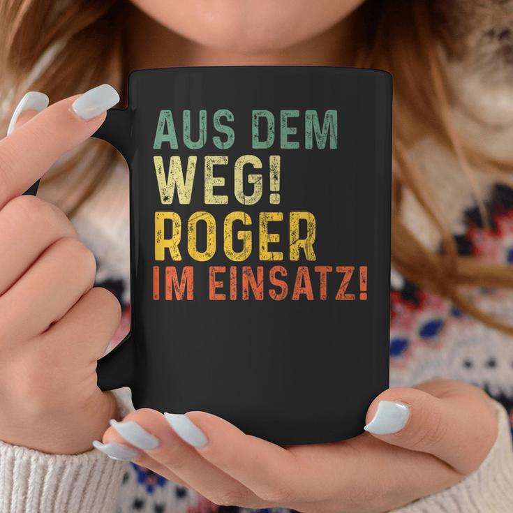 Roger Lustiger Spruch Nameorname Tassen Lustige Geschenke