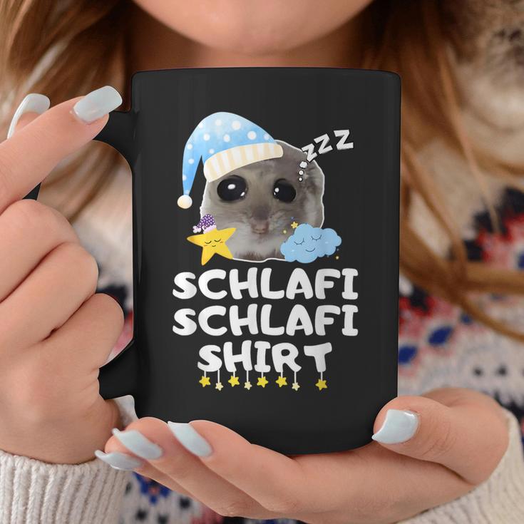 Schlafi Schlafi Sad Hamster Cute Hamstie Tassen Lustige Geschenke