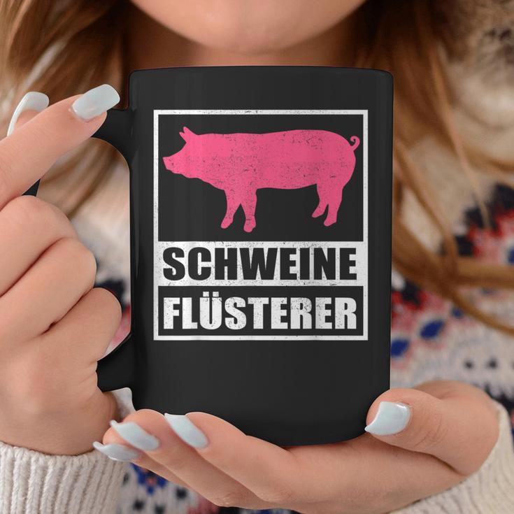 Schweine Flusterer Schweinebauer Tassen Lustige Geschenke