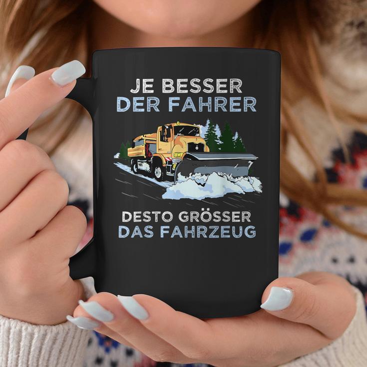 Snow Plough Saying Winter Service Snow Clearing Device Snow Plough Tassen Lustige Geschenke