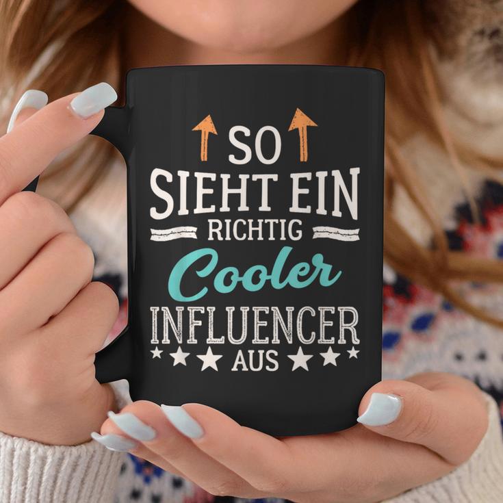 Social Media So Sieht Ein Richtig Cool Influencer Aus Tassen Lustige Geschenke