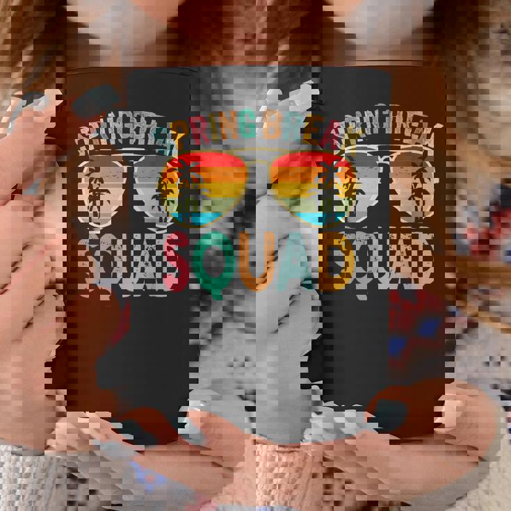 Spring Break Squad Vintage 2025 Florida Cool Sunglasses Coffee Mug Personalized Gifts