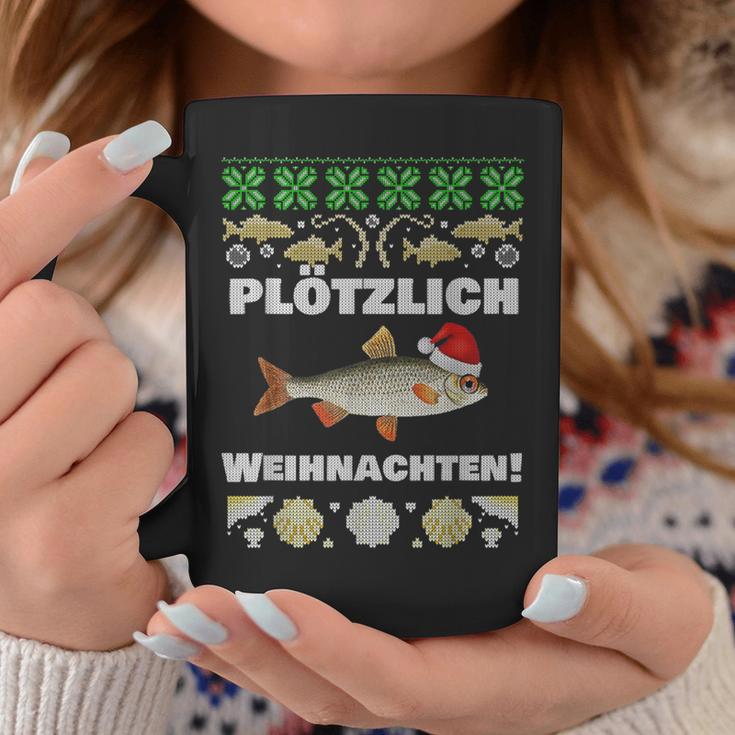 Suötzlich Christmas Fishing Plötz Red Eye Fish Tassen Lustige Geschenke