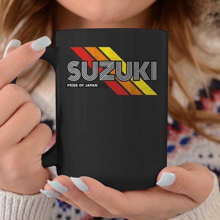 Suzuki Japanese Surname Retrointage Tassen Lustige Geschenke