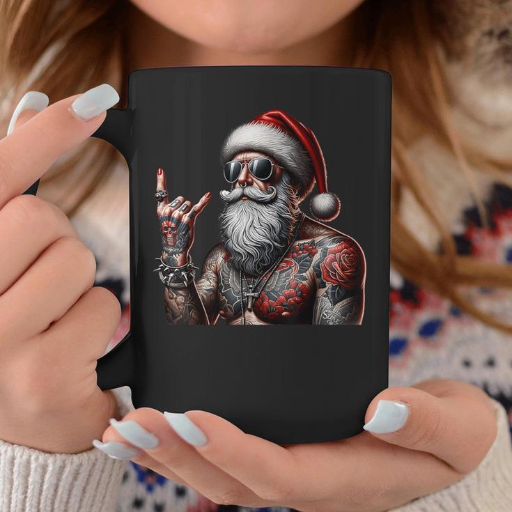 Tattooed Santa Claus Inked Christmas & Women Tassen Lustige Geschenke