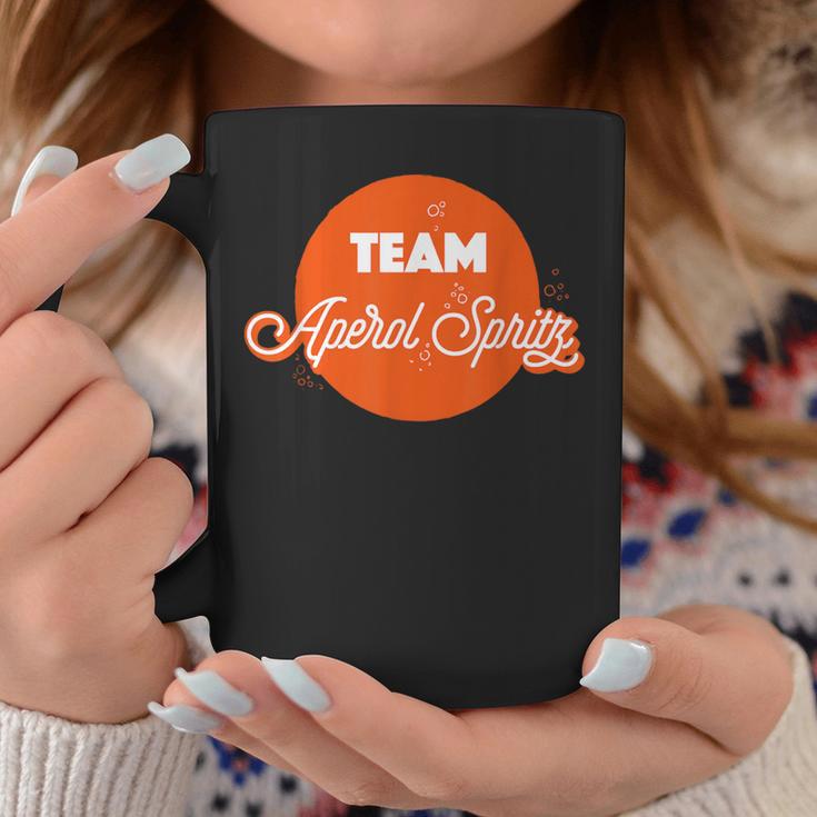 Team Aperol Spritz Retroerano Jga Bebida Deerano Taza de café Regalos divertidos