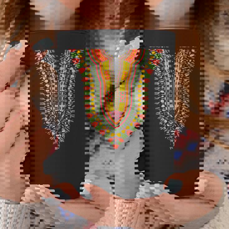 Traditional Tribal Dashiki Pride Attire Kente African Print Coffee Mug Unique Gifts