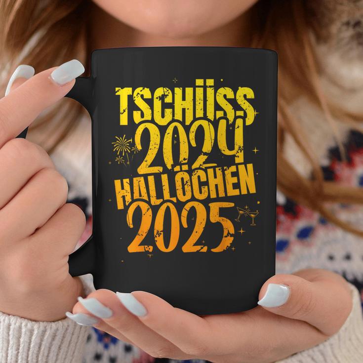 Tschüss 2024 Hallöchen 2025 New Year's Eve New Year Holidays Tassen Lustige Geschenke