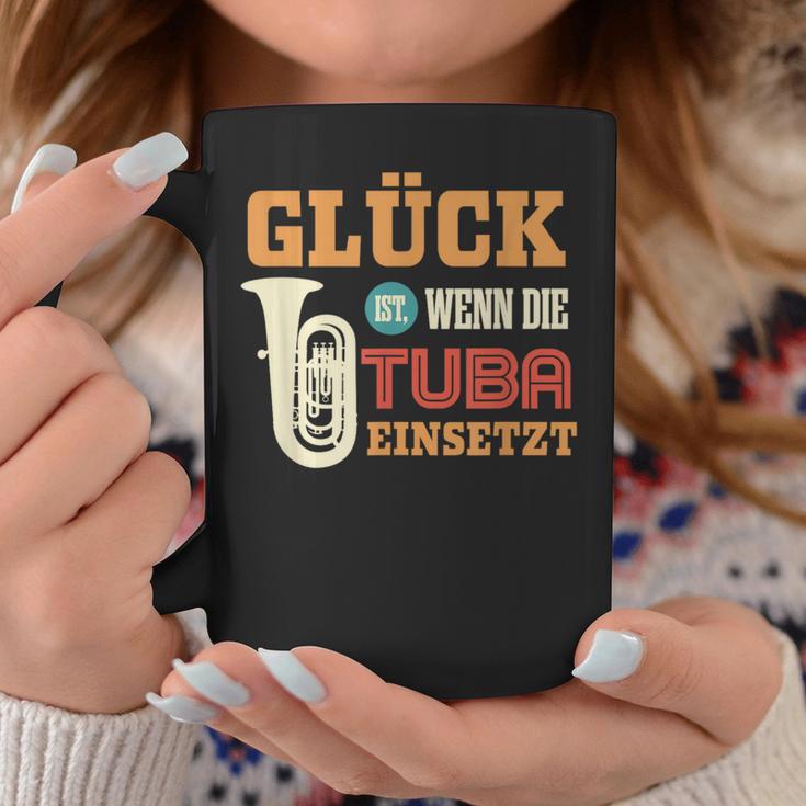 Tuba Glück Ist Wenn Die Tuba Einsatzt Tassen Lustige Geschenke