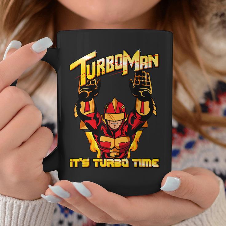 Turbo Man It's Turbo Time Tassen Lustige Geschenke