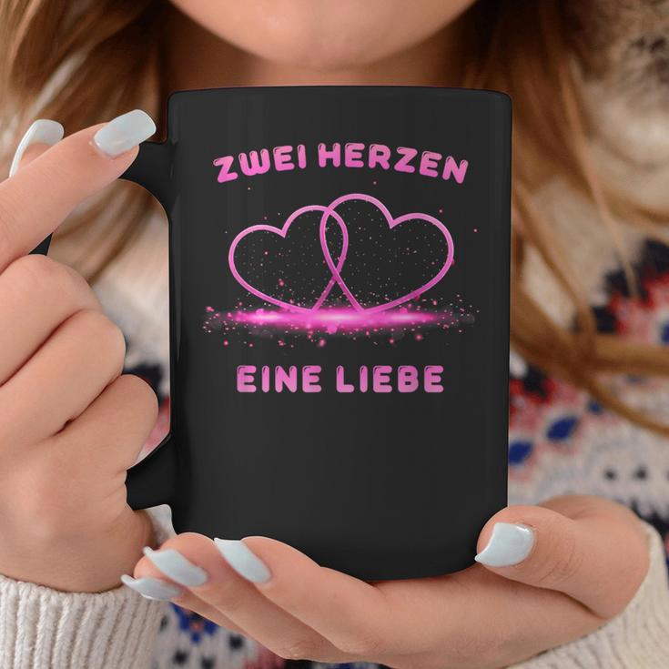 Two Hearts One Love Tassen Lustige Geschenke