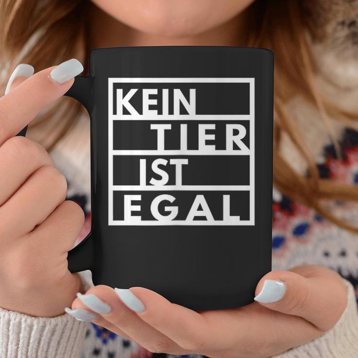 Vegetarianegan Goegan No Animal Is No Matter Animal Protection Tassen Lustige Geschenke