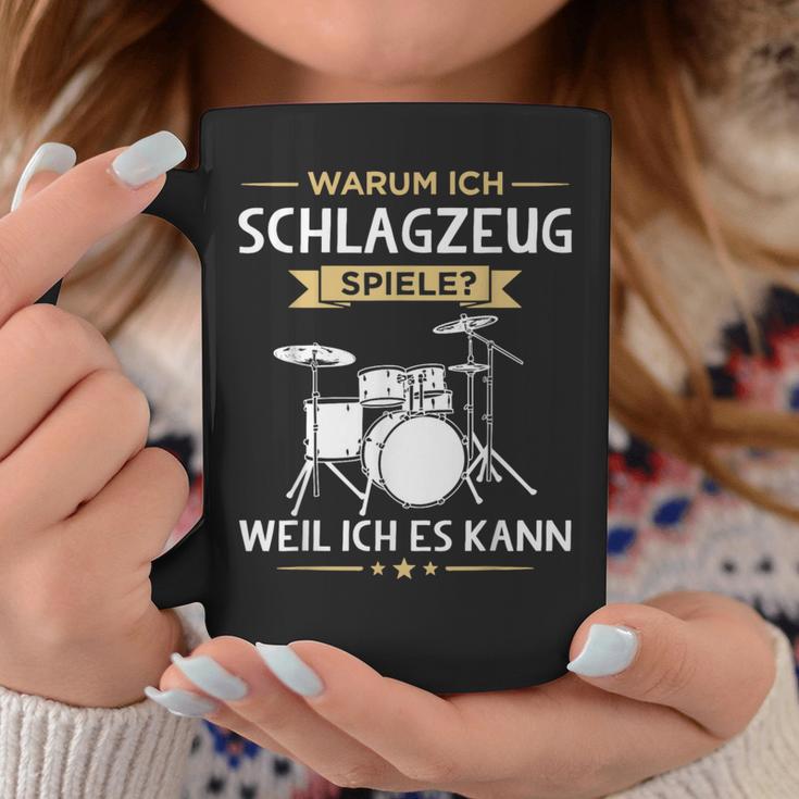 Warum Ich Drums Spiele Drummer Tassen Lustige Geschenke