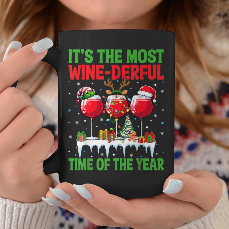 The Most Wine Derful Time Of The Year Christmas Women's Tassen Lustige Geschenke