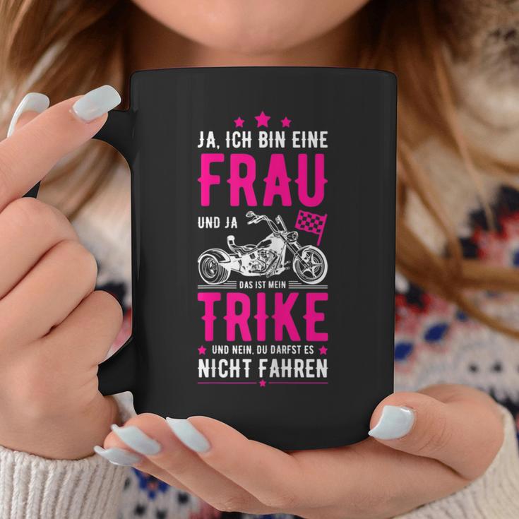 Women's Bin Eine Frau Und Ja Mein Trike Tassen Lustige Geschenke