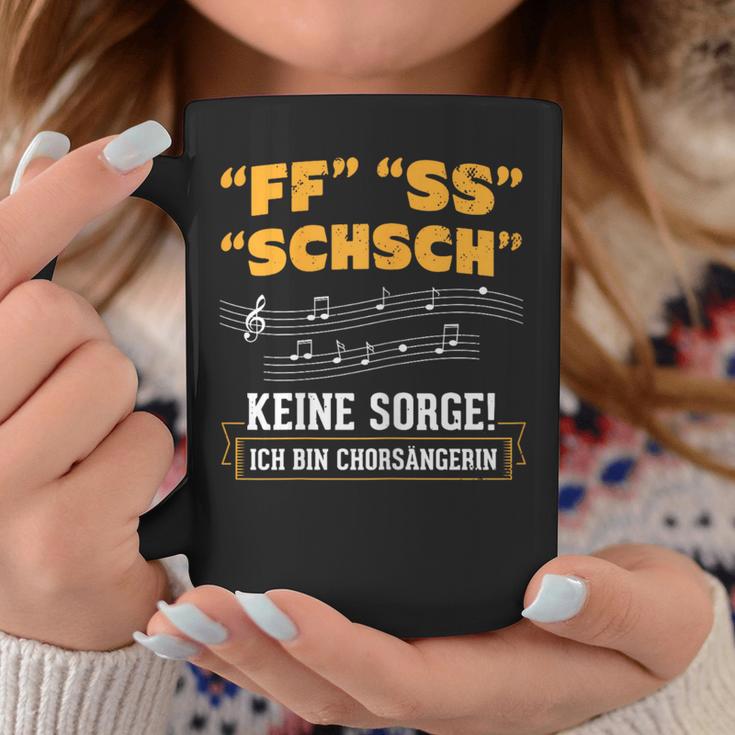 Women's Keine Sorge Chorsänger Tassen Lustige Geschenke