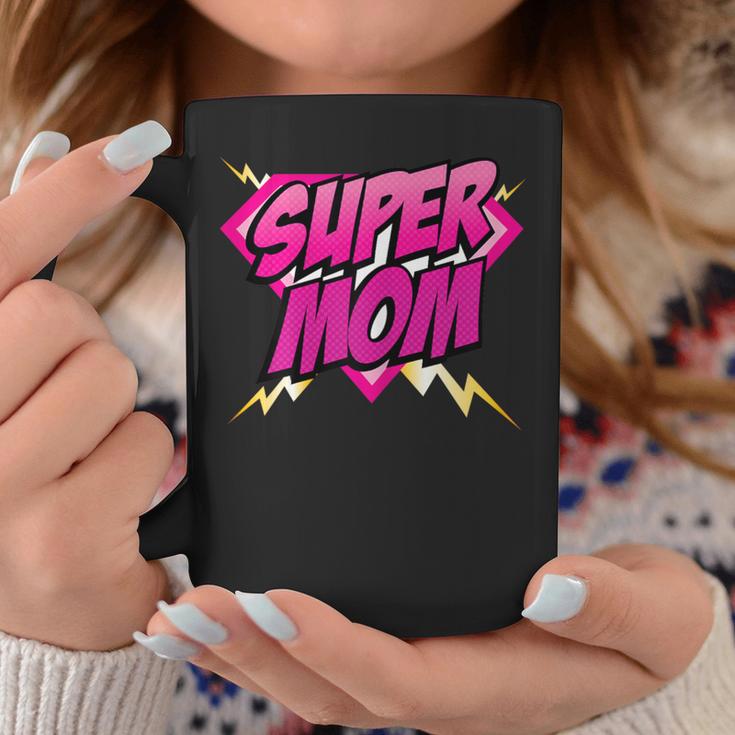 Women's Super Mom Superhero Mom Comic S Tassen Lustige Geschenke